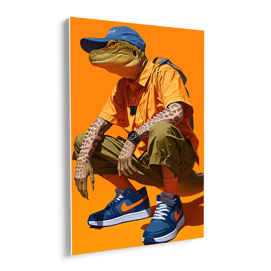 Iguana Gorra Y Tenis