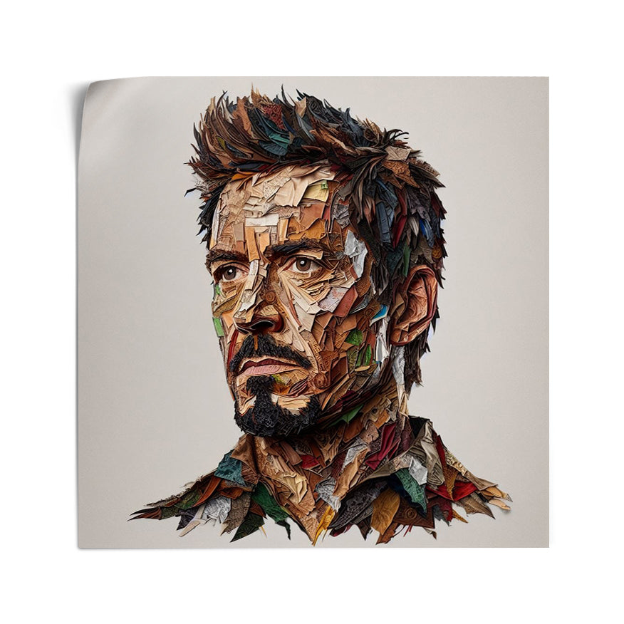 Tony Stark 3/4 Tela Colores