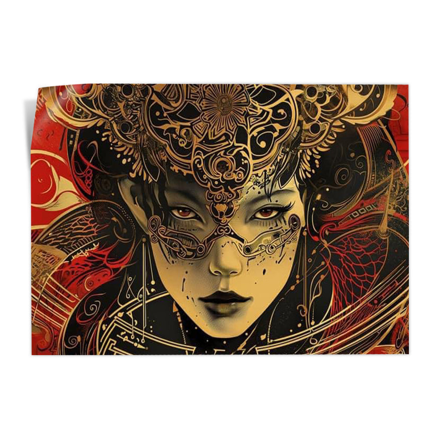 Rostro Mujer Oriental