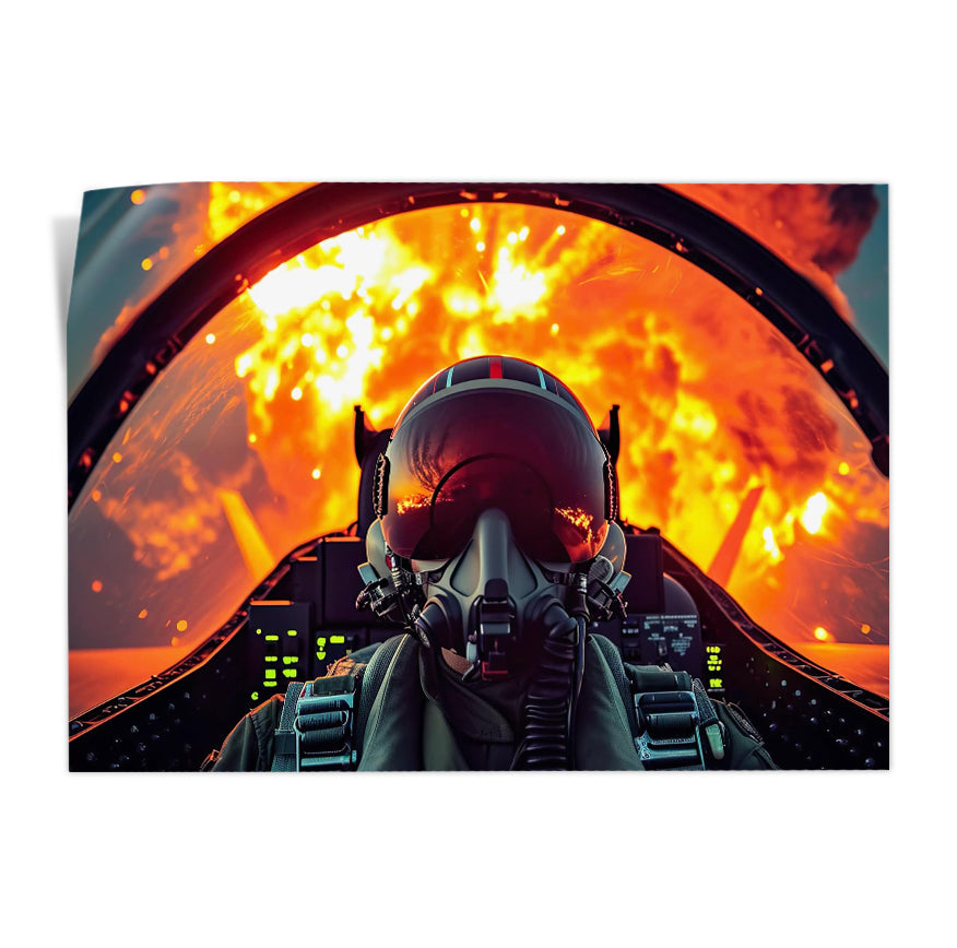 Cabina Piloto Jet