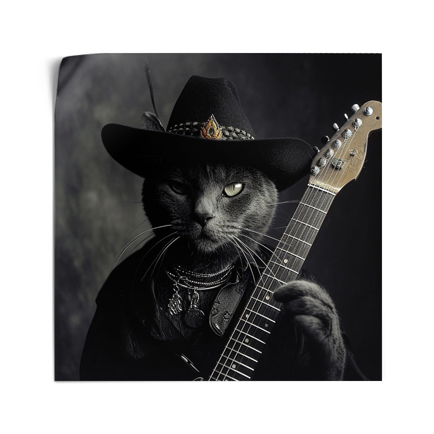 Gato Guitarrista