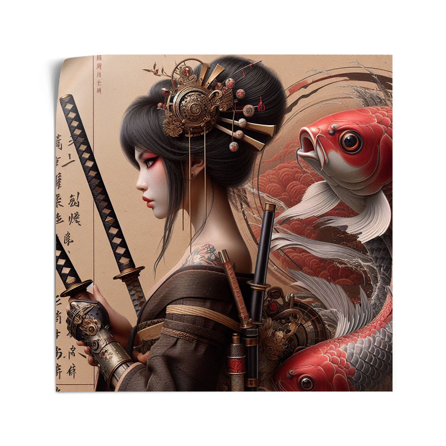 Geisha Ninja Y Pez