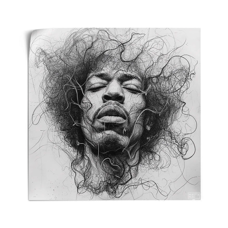 Jimi Hendrix Líneas