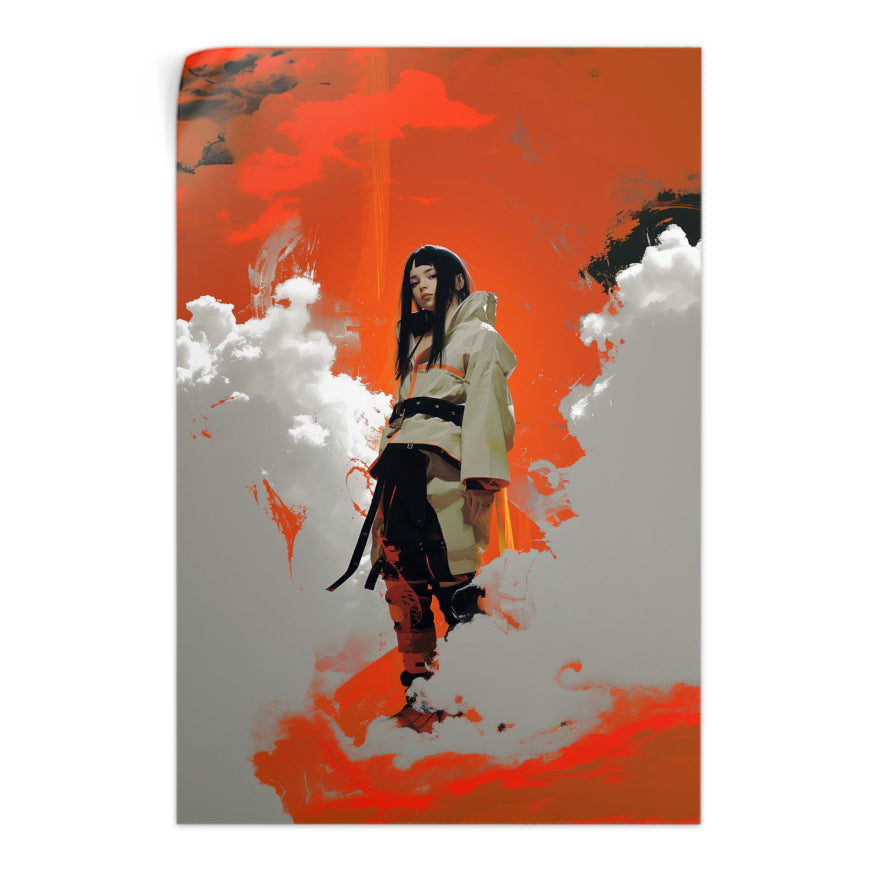 Chica Fashionista Nubes Naruto