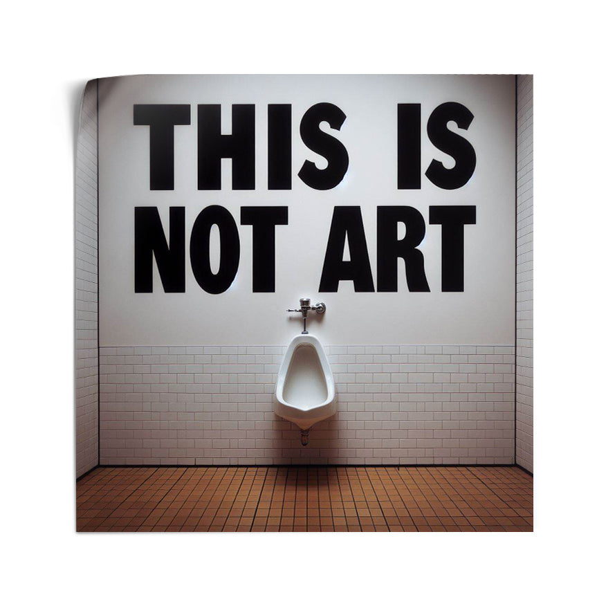 This Is Not Art Baño