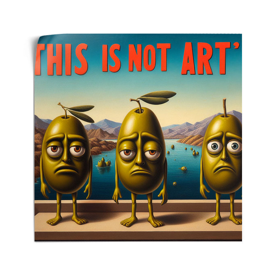 This Is Not Art Olive