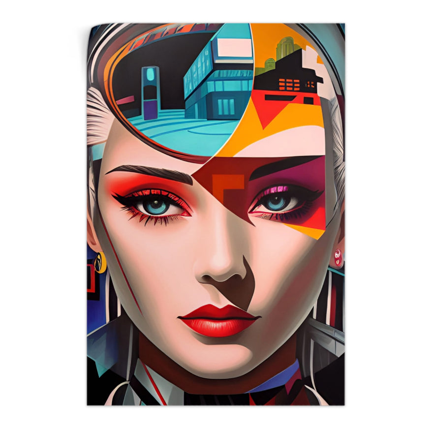 Mujer Con Ventana Mental