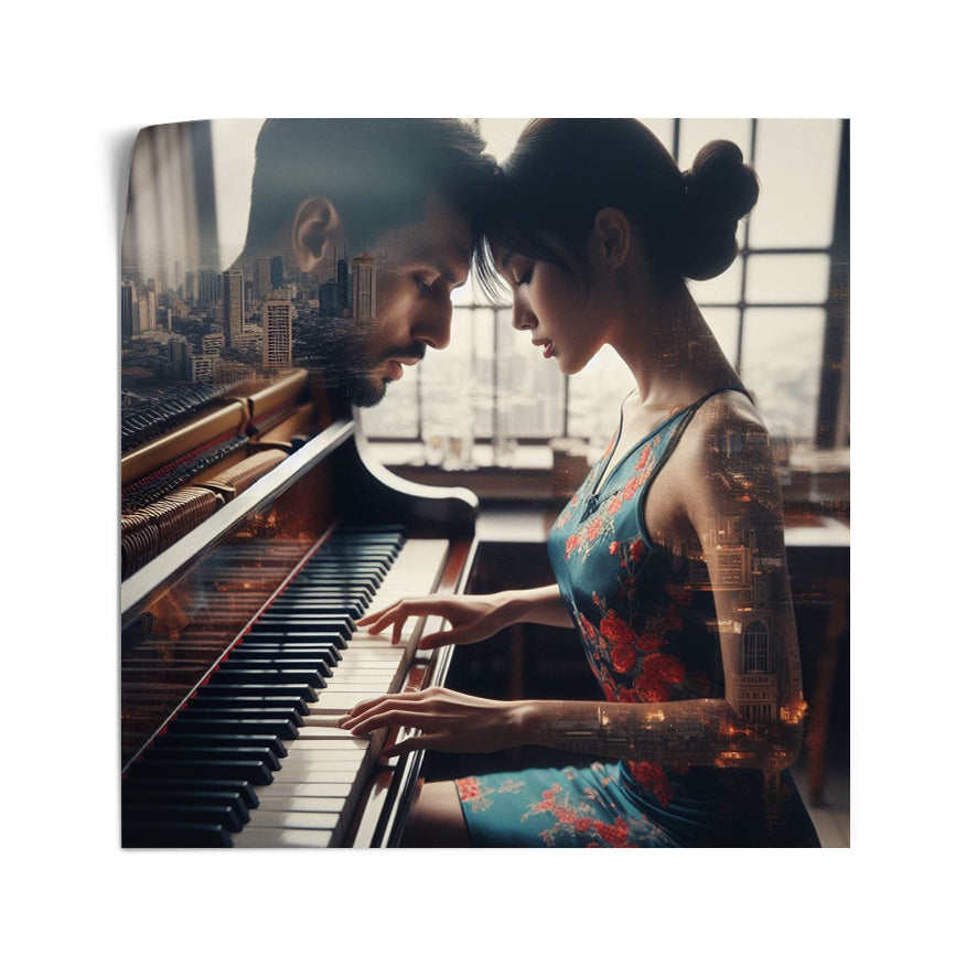 Pianista Con Reflejo