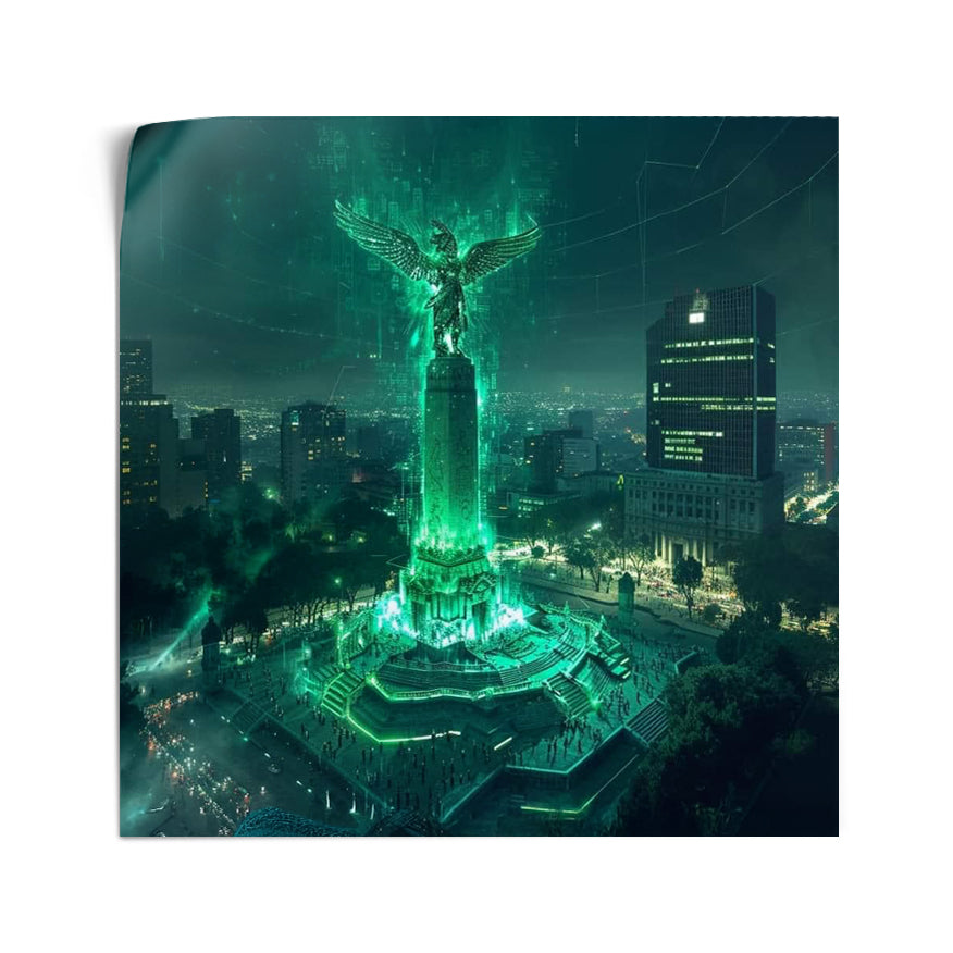 Ángel Independencia Neón