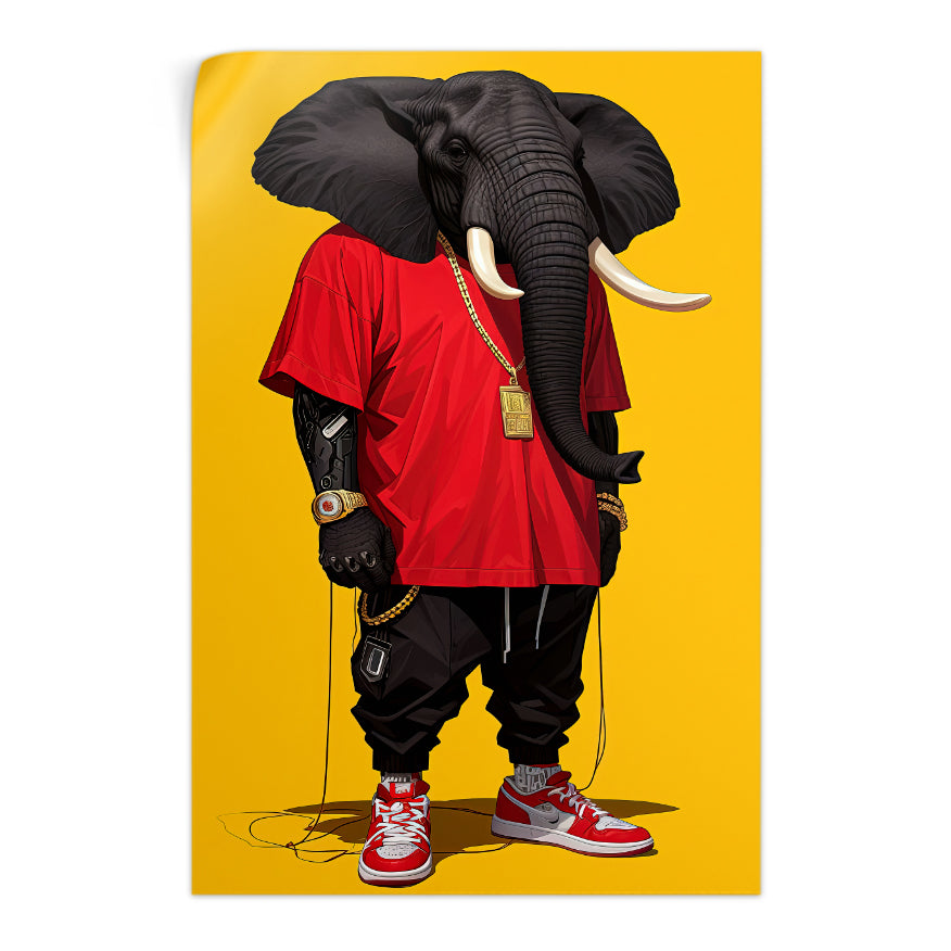 Elefante Saltando Cuerda