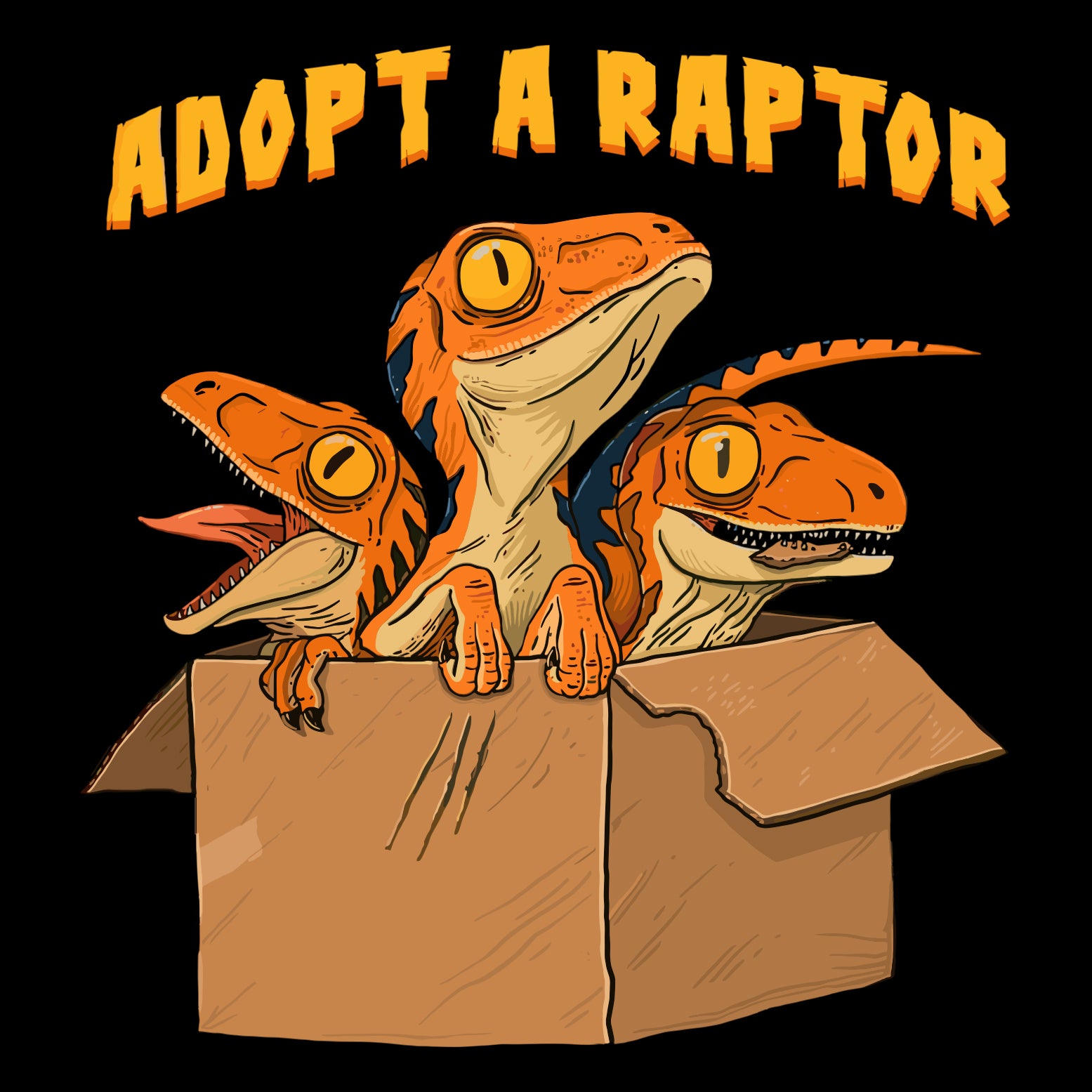 Playera Adopt A Raptor