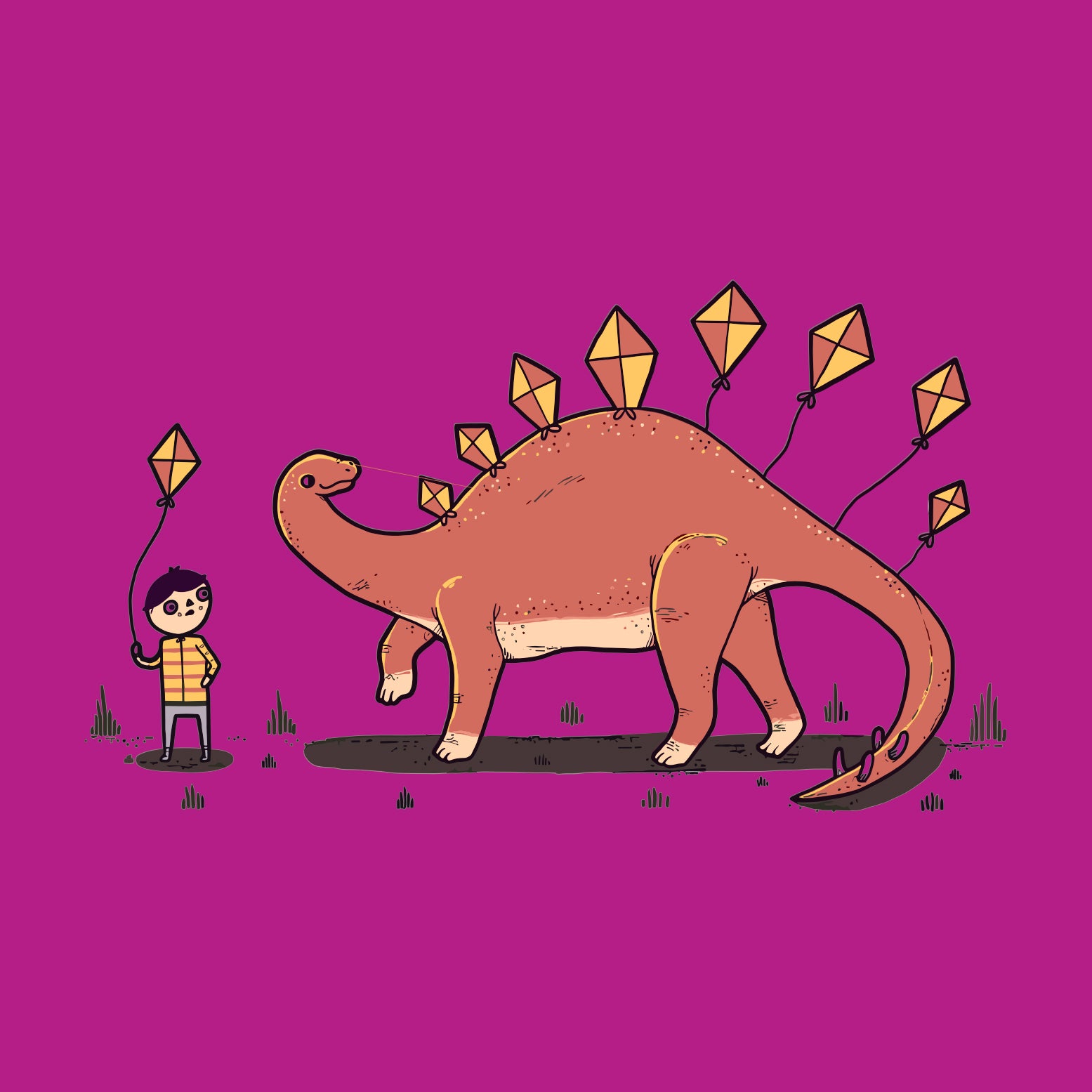 Playera Dino Papalote