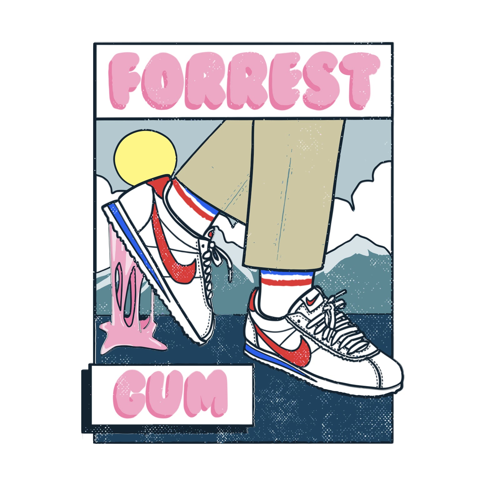 Playera Forrest Gum
