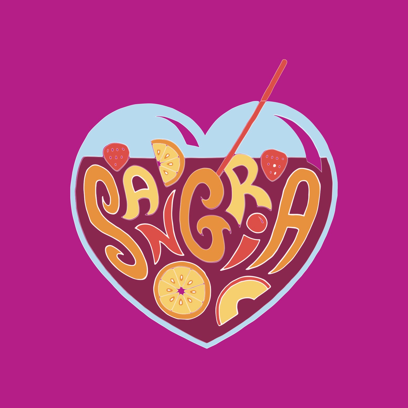 Playera Sangría