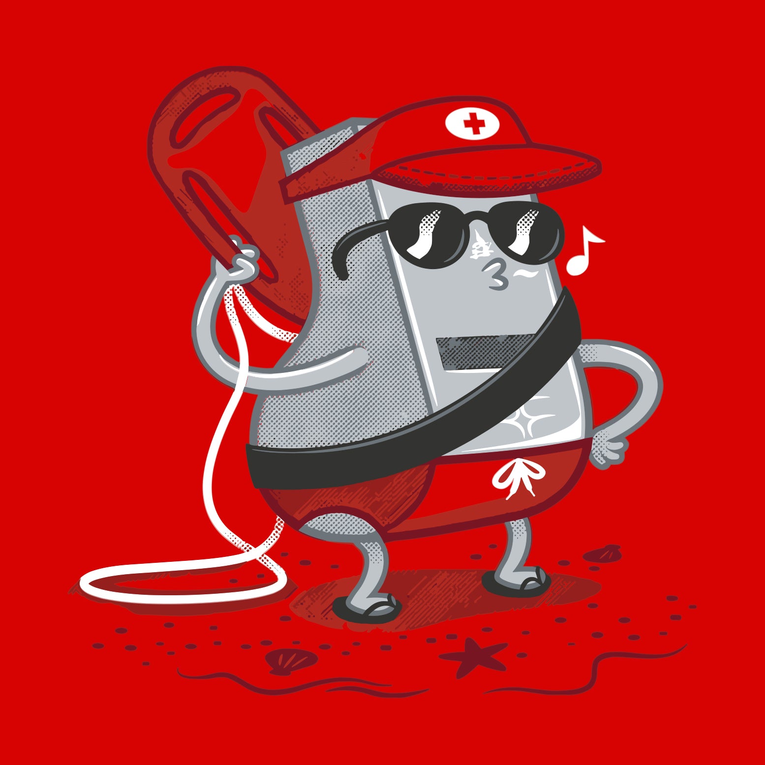 Playera Silbato Guardacostas