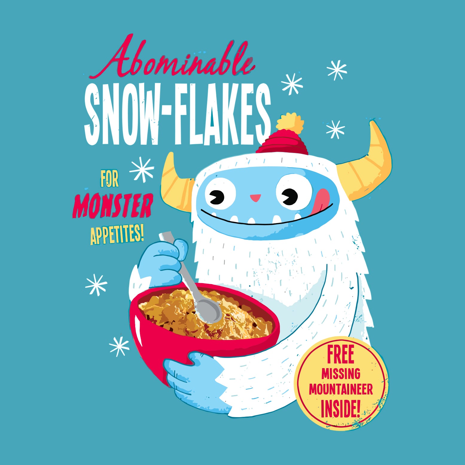 Playera Snow Flakes