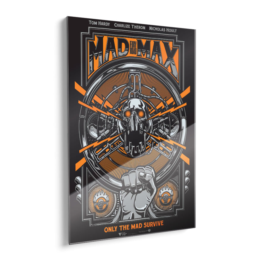 Mad Max Fury Road Orange Poster