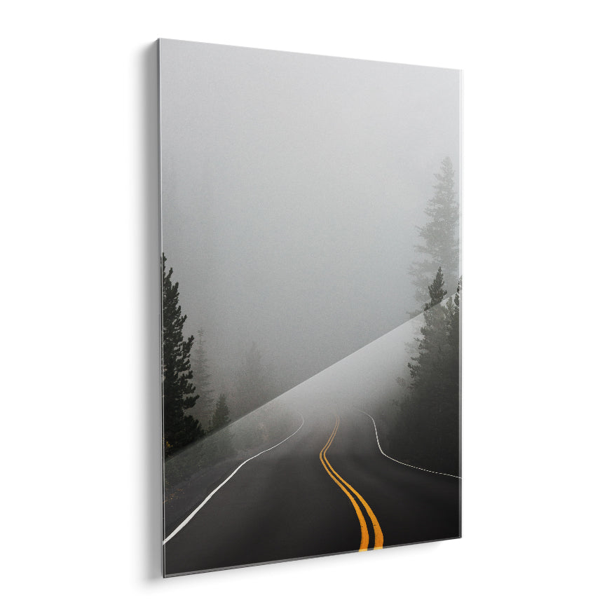 Carretera con Neblina