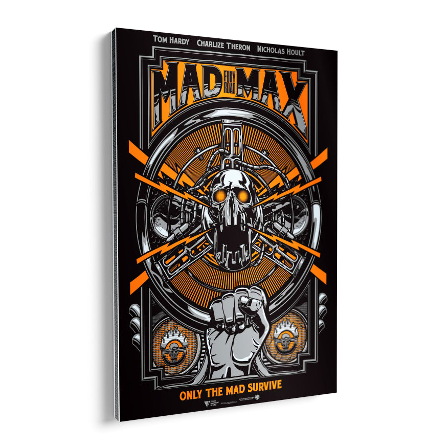 Mad Max Fury Road Orange Poster