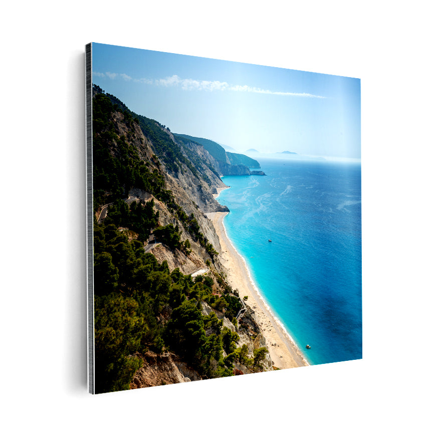 Montaña y Mar Azul
