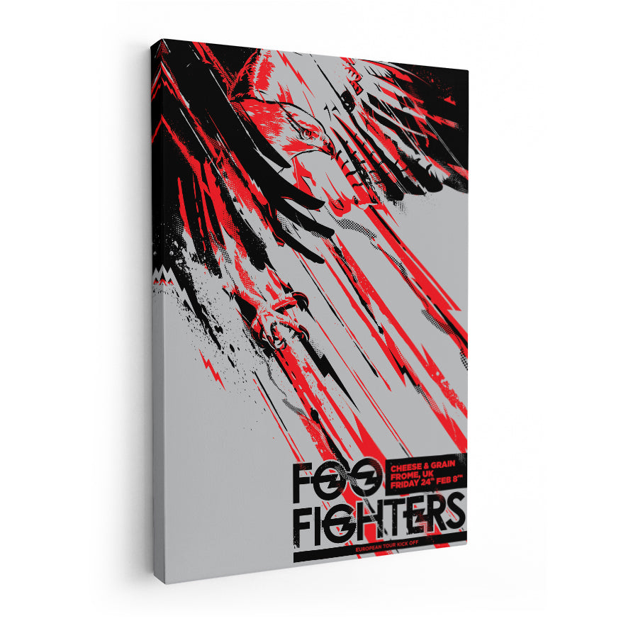 Foo Fighters Silver European Tour