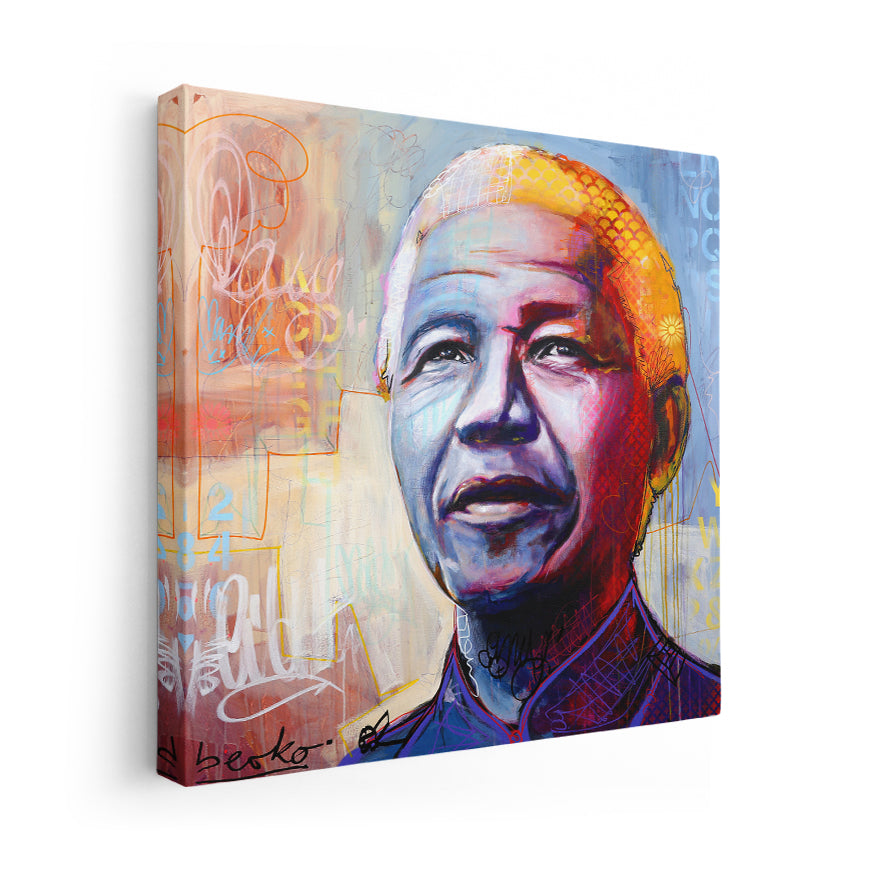 Nelson Mandela Retrato