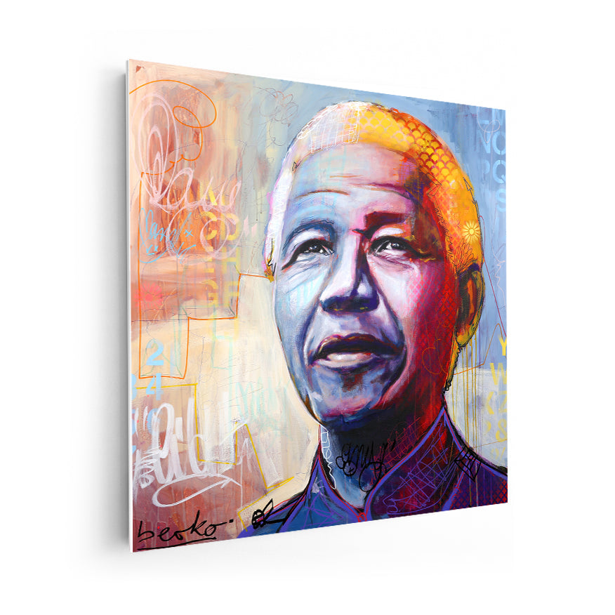 Nelson Mandela Retrato